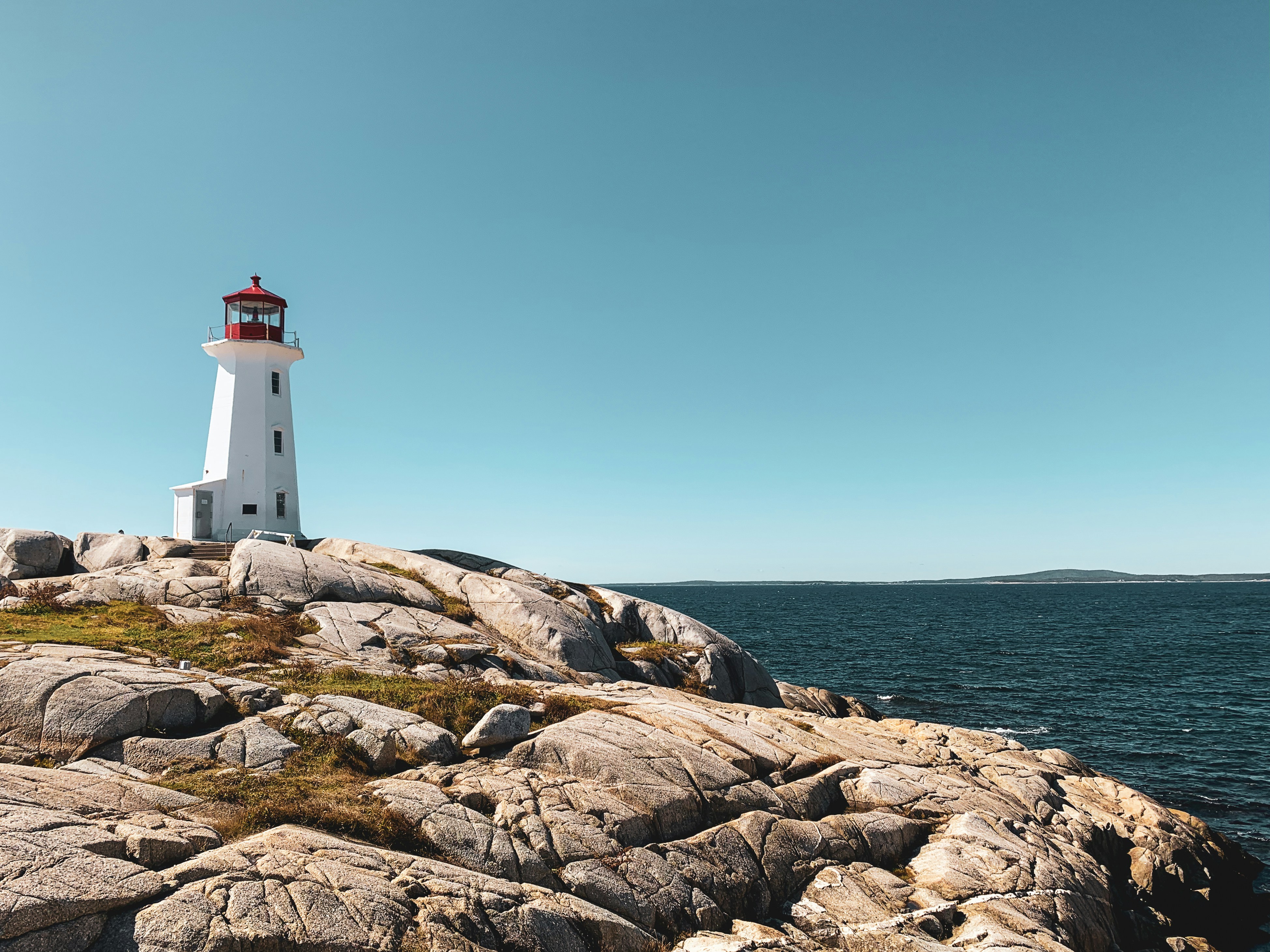 Lighthouses are a common site along Nova Scotia's seaside