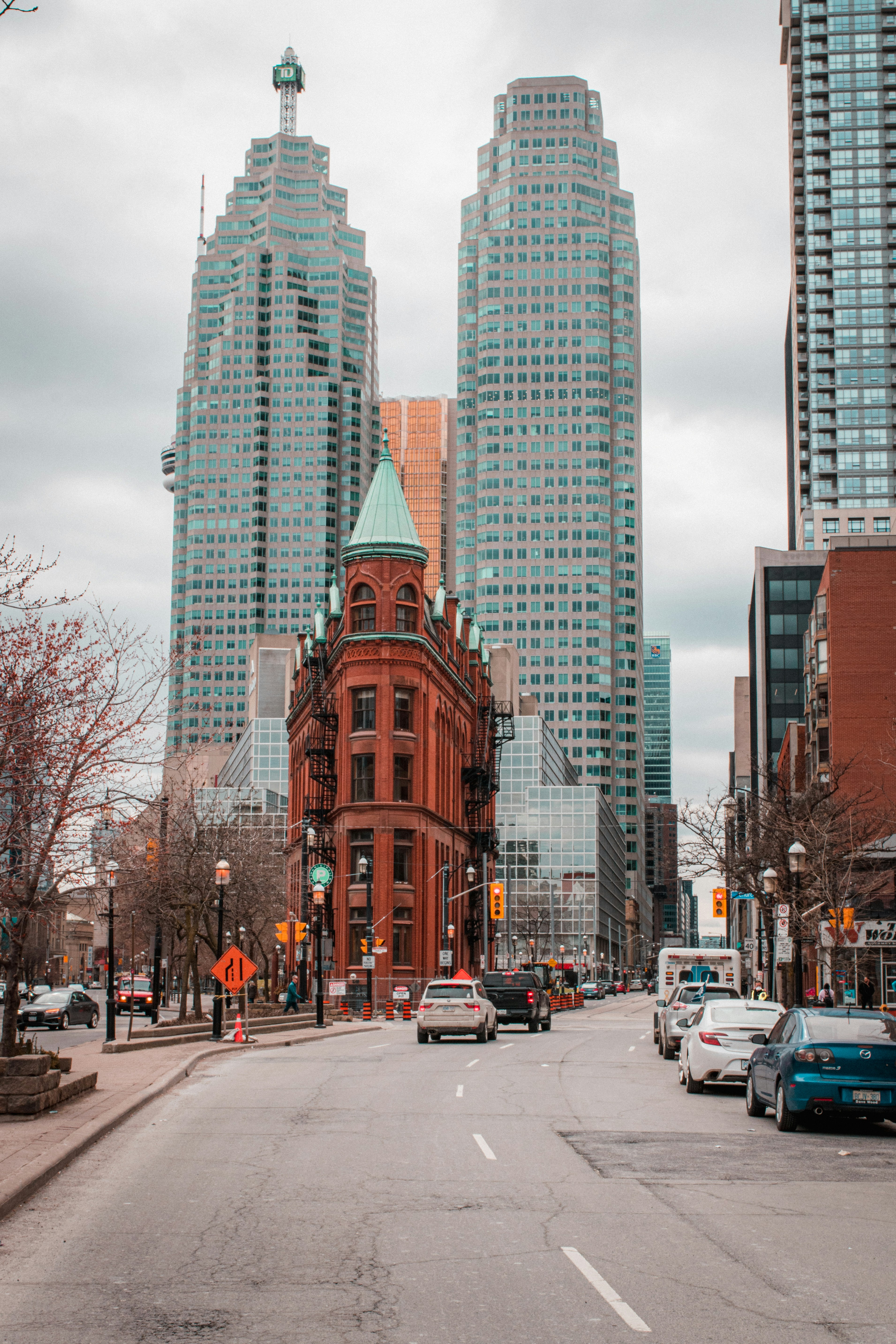 Historic office building in Toronto, Ontario, Canada